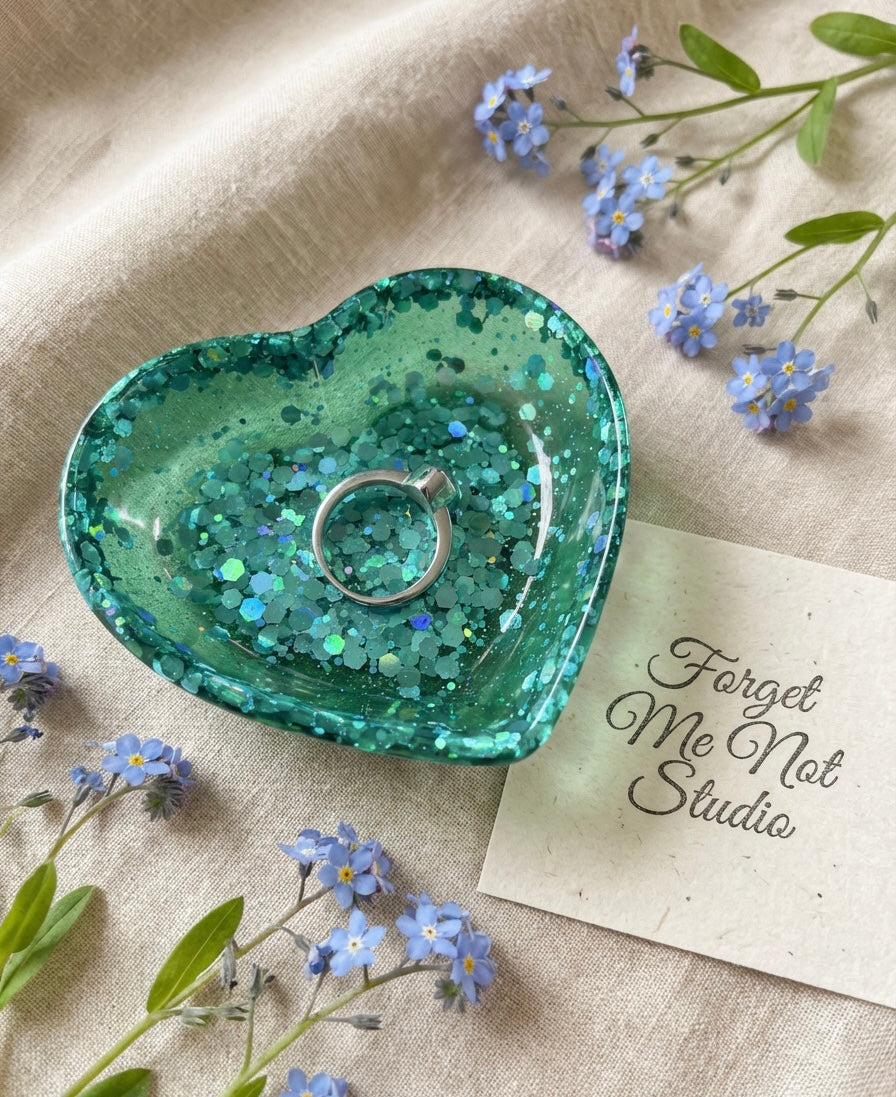 Enchanted’ Heart Ring Dish