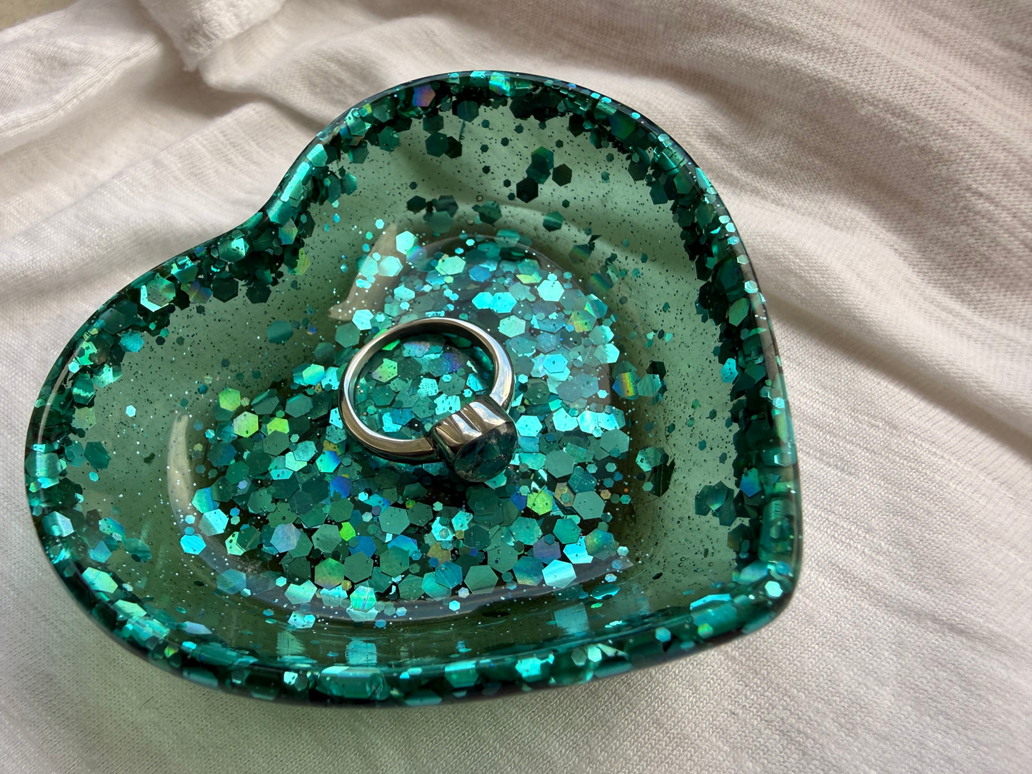 Enchanted’ Heart Ring Dish