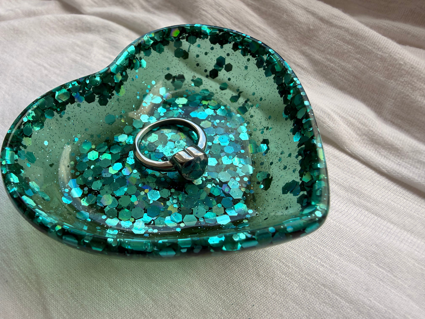 Enchanted’ Heart Ring Dish