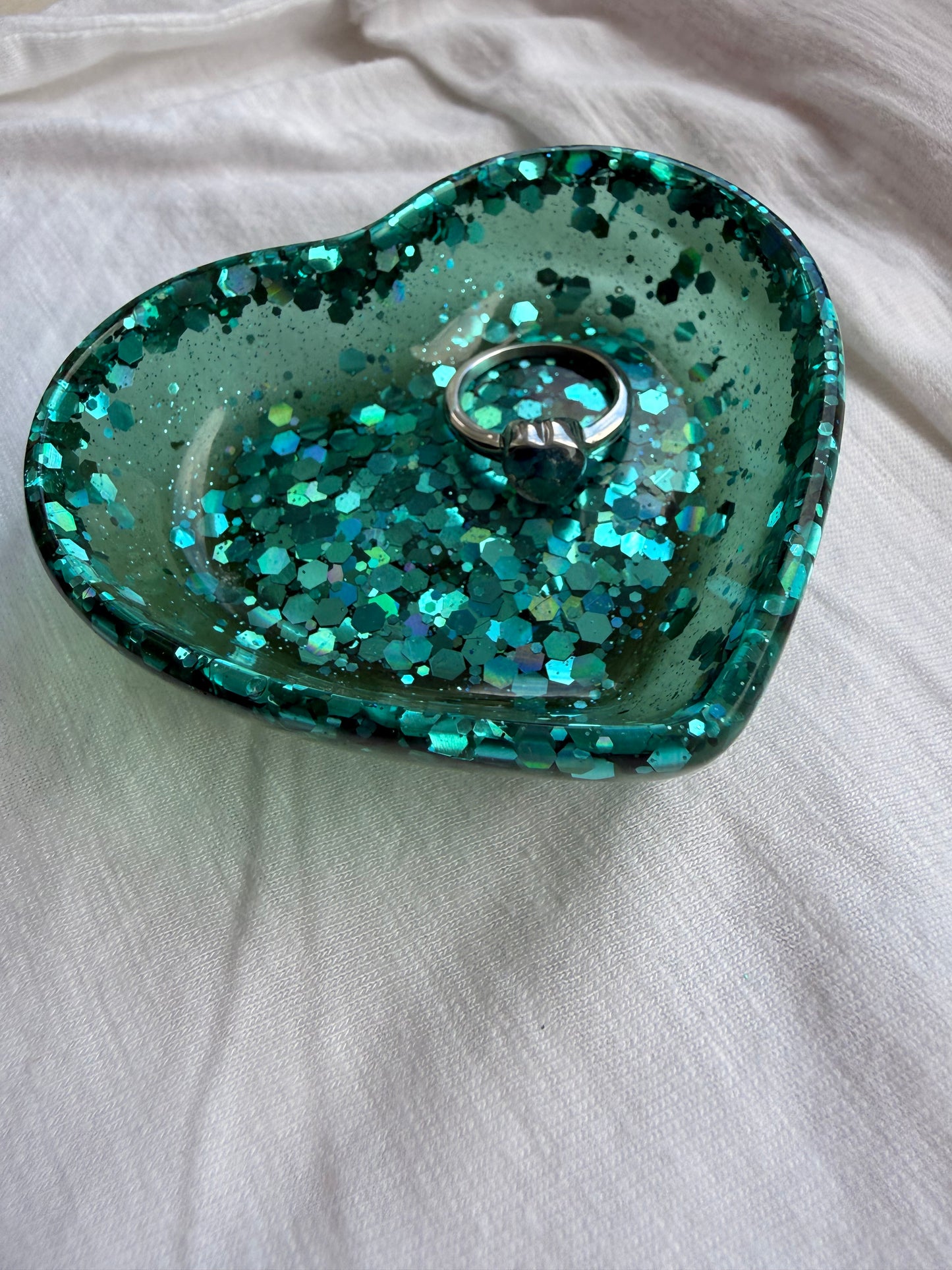 Enchanted’ Heart Ring Dish
