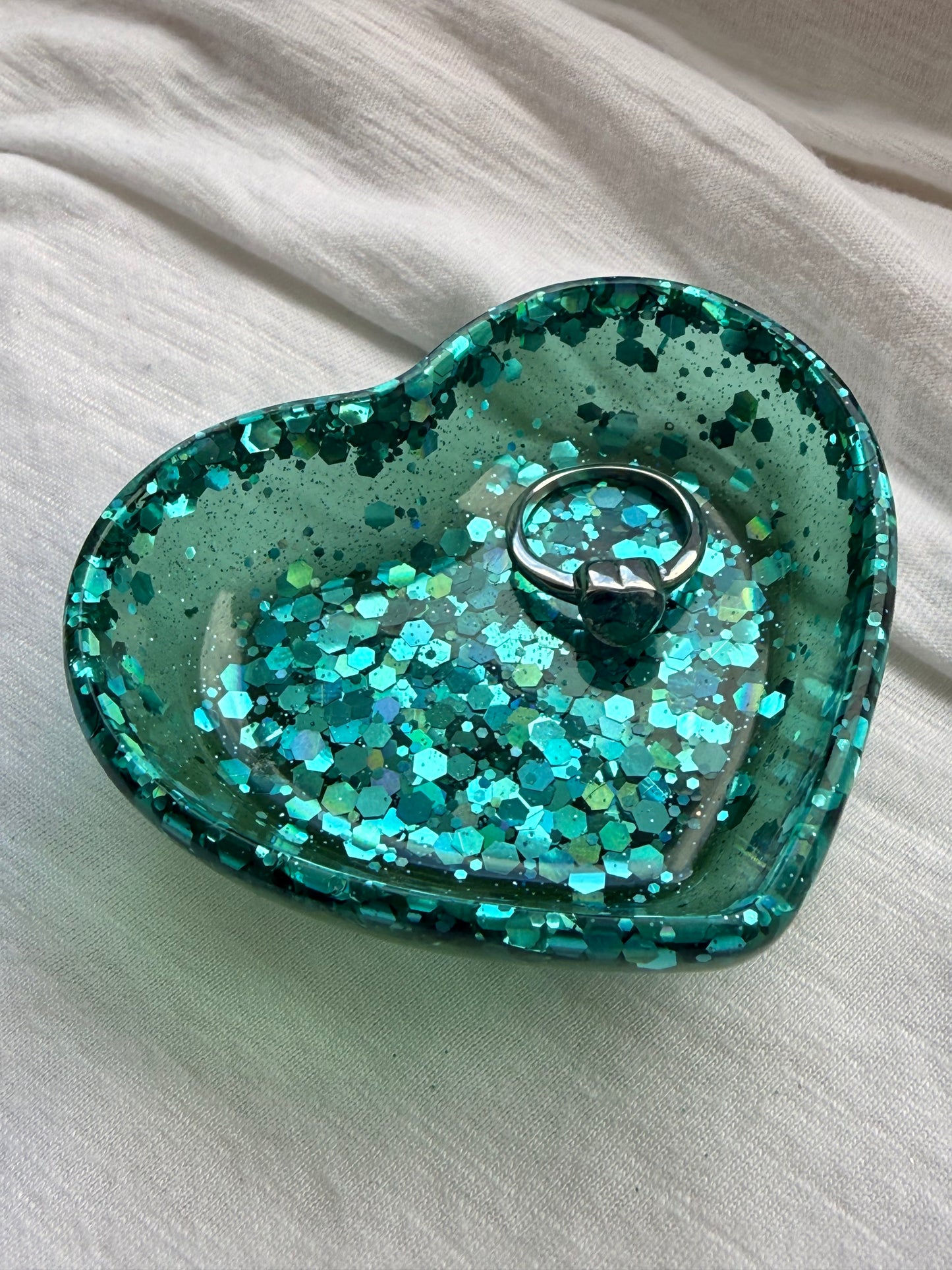 Enchanted’ Heart Ring Dish
