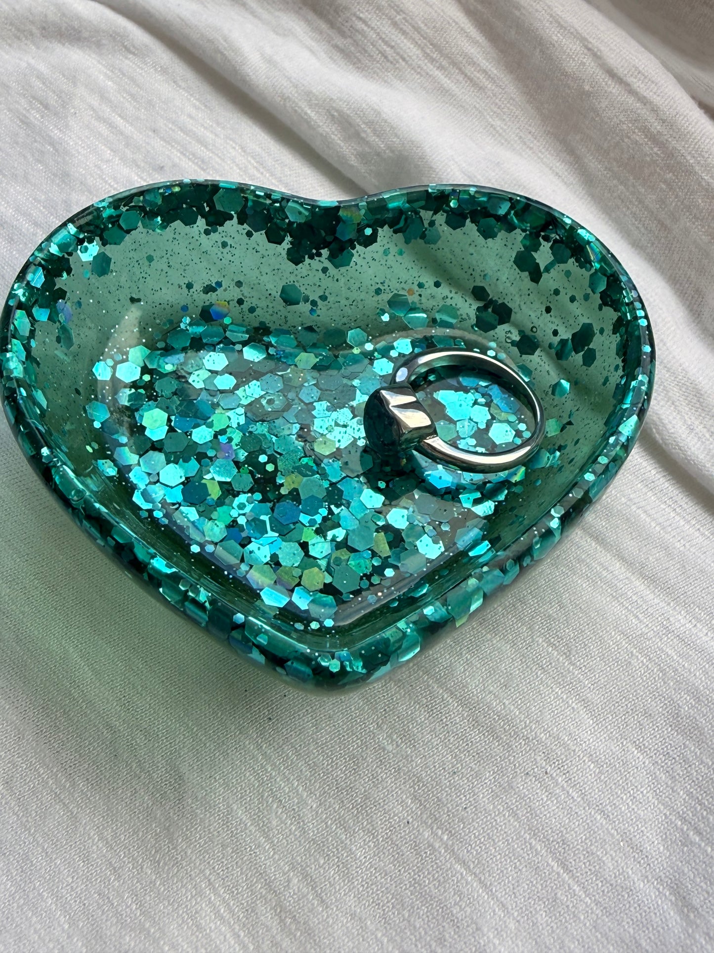Enchanted’ Heart Ring Dish